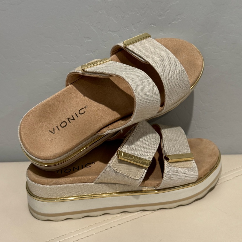 Vionics platform sandal